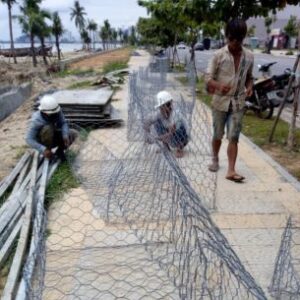 Rọ đá rọ đá Thảm đá tại Nha Trang