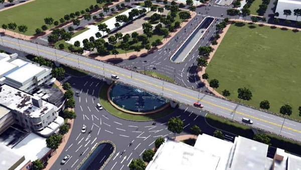 Dự án cải tạo cụm nút giao thông phía Tây cầu Trần Thị Lý